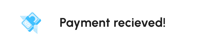 payment recieved